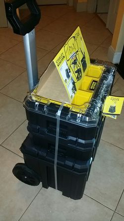 Lelie musical schouder Tool box. Stanley Fatmax Tstak tower. New , seal from factory. Original  price 119$ plus tax. for Sale in Pompano Beach, FL - OfferUp