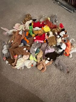Lot of 90’s era Beanie Babies