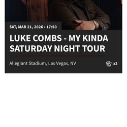 Luke combs My Kinda Saturday Night Tour Tickets 