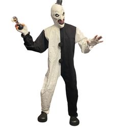 Spirit Halloween Terrifier Art the Clown Animatronic 6 Foot Prop Damaged Read