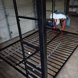 Black Metal Bunk Bed From Ikea 