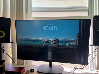 32” Onn Computer Monitor Broken Screen For Parts
