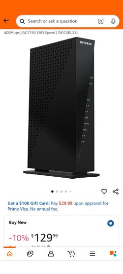 Netgear Modem+Router AC1750