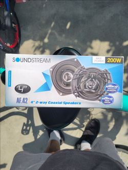 SOUND STREAM SPEAKERS 4" 2- WAY