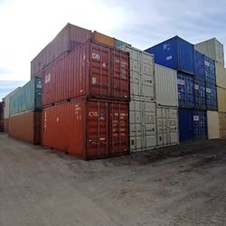 Used 20 & 40 Foot Steel Storage Shipping Containers Out of El Paso
