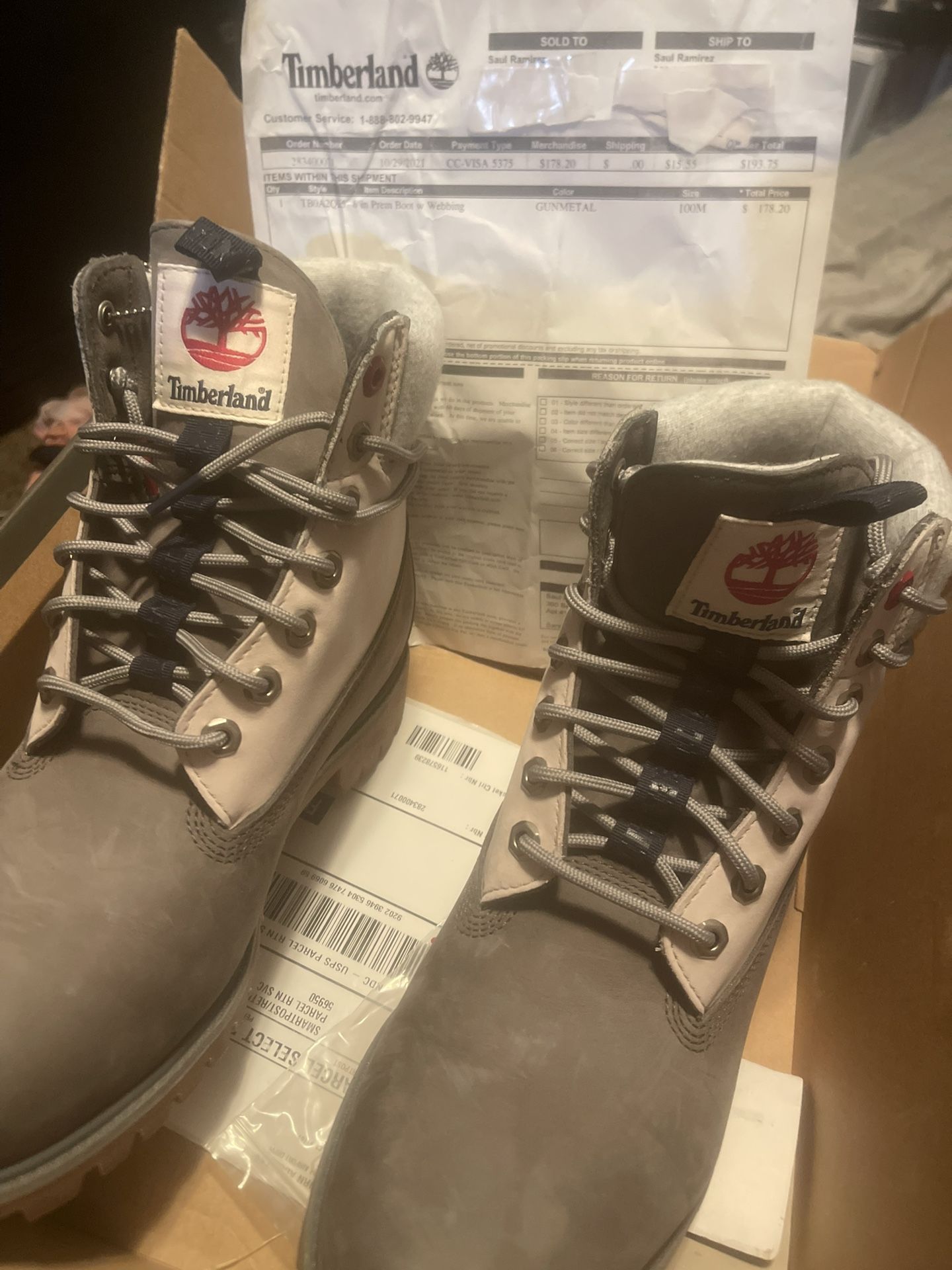Timberland Boots Brand New size 10 1/2 