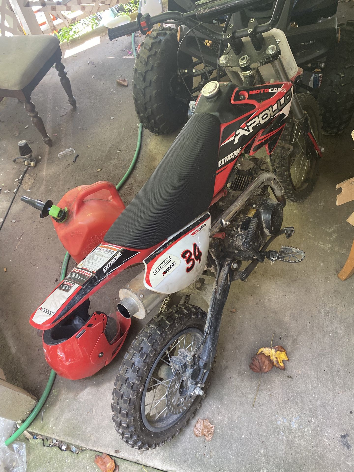 Dirt Bike And 2x4 ‘s