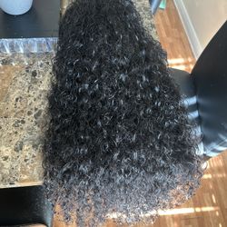 USED 13x6 HD LACE 250 Density Lace Front Wig