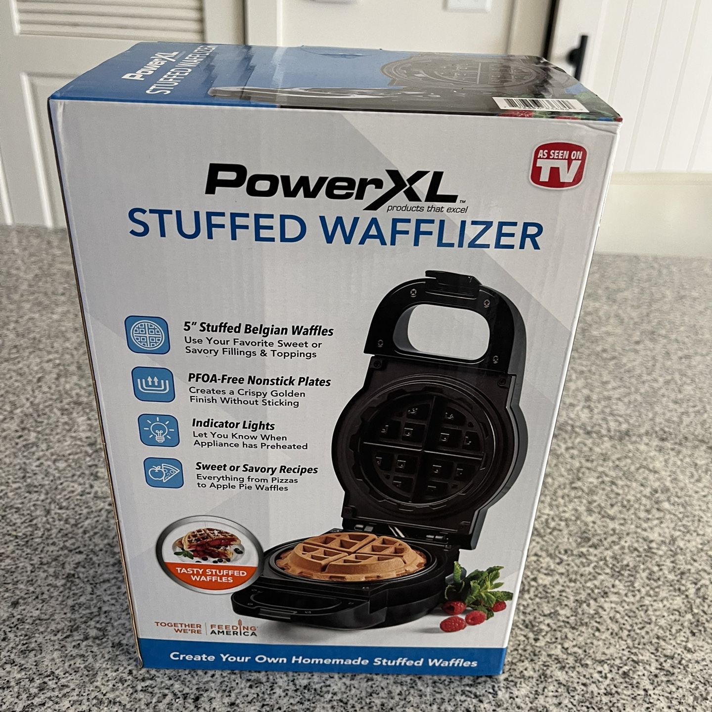 PowerXL Stuffed Wafflizer Belgian Waffle Maker