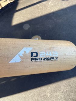 Baseball wood composite bat