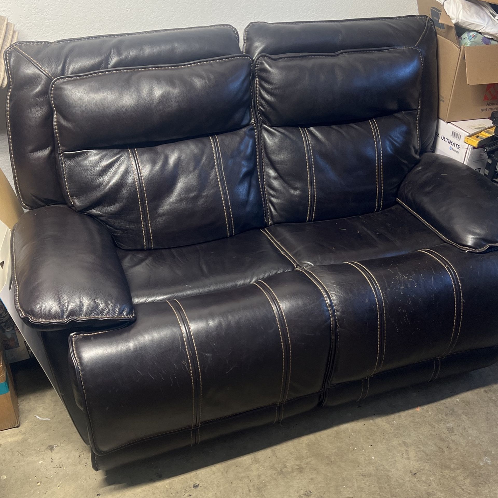 Couch Love Seat Recliner for Sale in Tracy, CA OfferUp