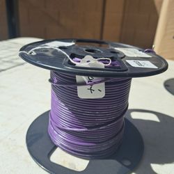 320 Feet 14 Guage Purple Stranded Wire