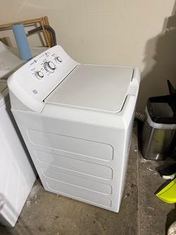 GE Washer with Stainless Steel Basket
