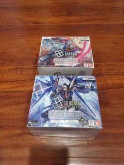Gundam GD01 and GD05 sealed boxes