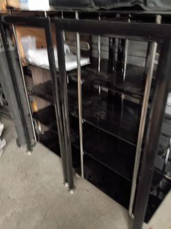 Entertainment Glass Shelves