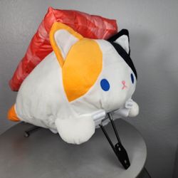 21" LARGE Cat Tuna Backpack Plush