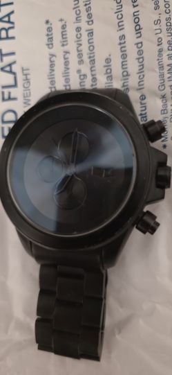 Vestal ZR3  Chronogrqph Stainless Matte Grey Gray Watch EUC