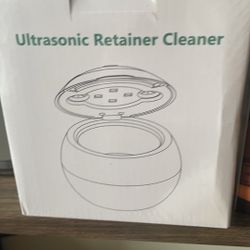 BRAND NEW! New Ultrasonic Retainer Cleaner UV Sanitizer