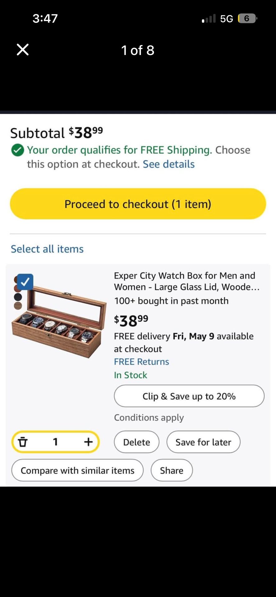 Watch Box For Women And Men
