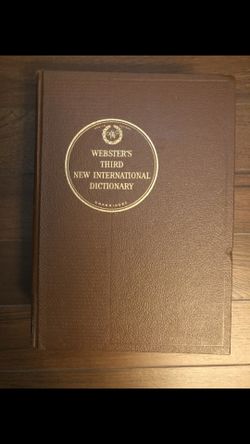 Webster’s Dictionary