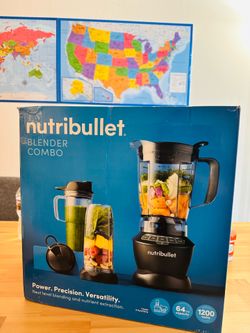 Nutribullet Blender Combo 1200W + Original Box