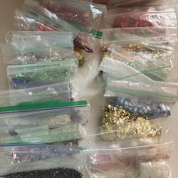 Assortment Of Beads & Sequences
