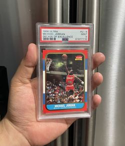 Fleer Michael Jordan Rookie Card PSA 9