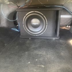 12" Subwoofer W/ Amplifier 1200 Watts 