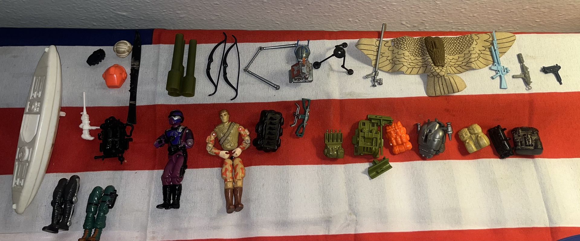GI Joe parts  1985-90