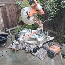 RIGID 12 " DUAL BEVEL CHOP SAW MITER