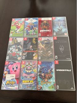 Nintendo Switch Games ($30 Each)