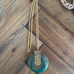 Khara Solid Perfume Pendant Necklace