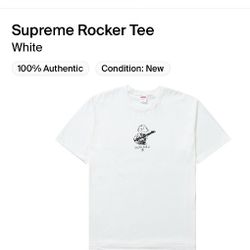Supreme Rocker Tee
White Size Large