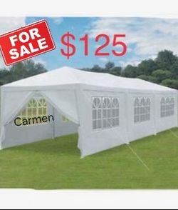 10x30' Wedding Party Canopy Tent Outdoor Gazebo with 8 Removable Sidewalls