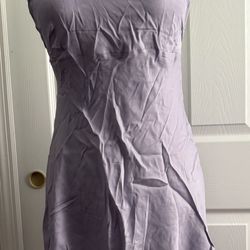 Mini lavender color dress