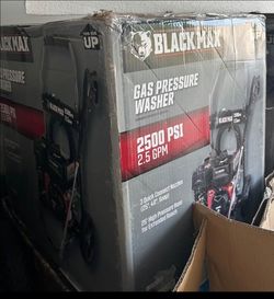 Pressure Washer Black Max 2500 psi 2.5 gpm