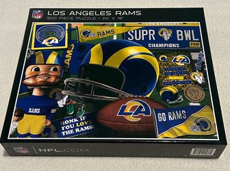 NFL Los Angeles Rams 500 Piece Puzzle