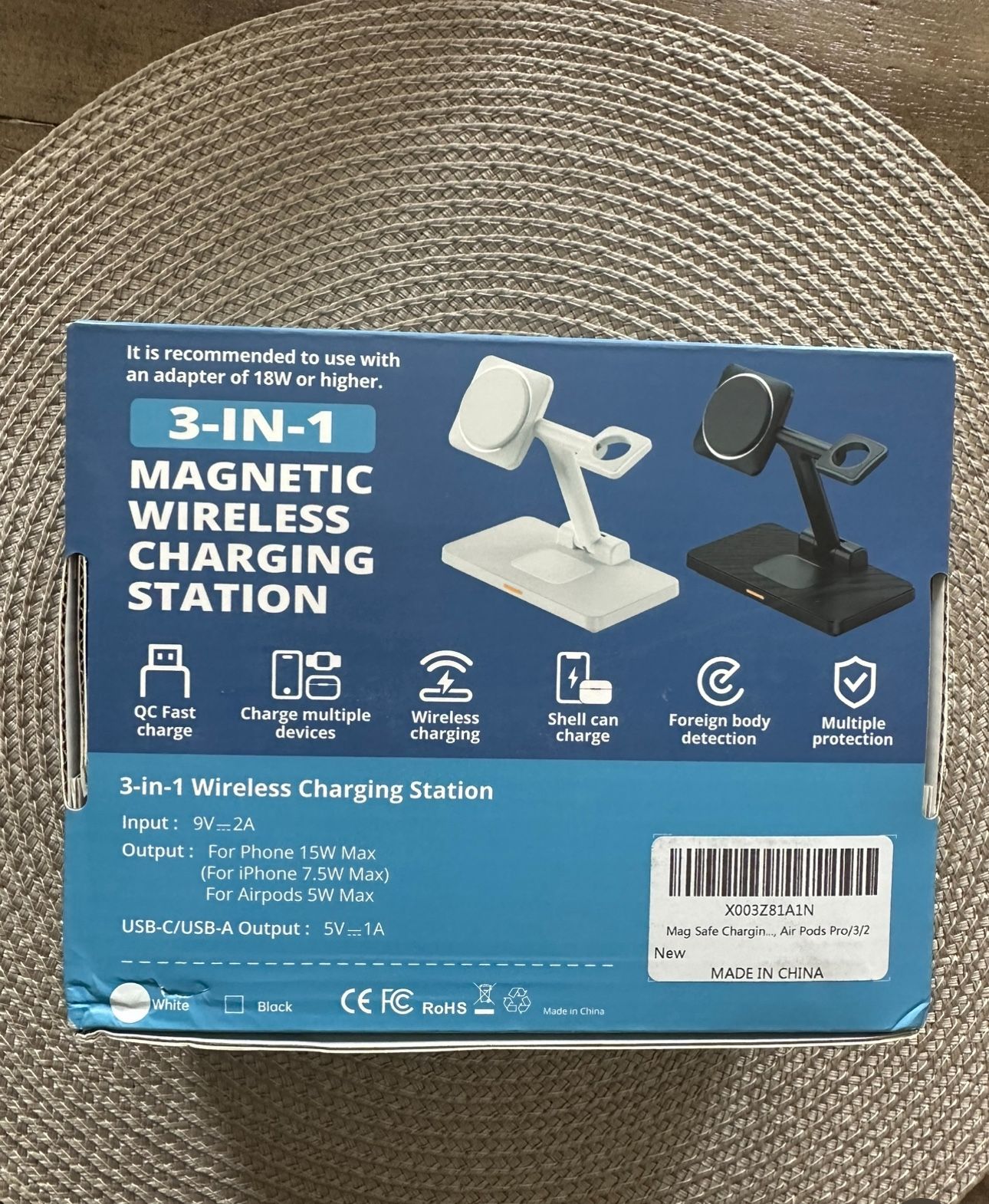 3-Wireless Charger Station Apple 📱