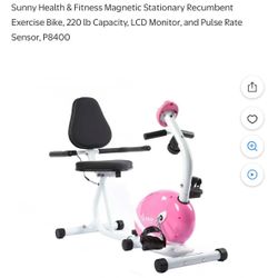 Sstationary Recumbent Exercise bike 