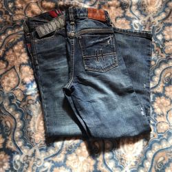 Hilfiger Jeans Boys Sz 7 And 8