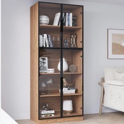 5 Tier Cabinet With LED Lights - MH1025