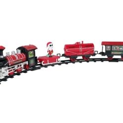NEW DISNEY THE NIGHTMARE BEFORE CHRISTMAS EXPRESS HOLIDAY TRAIN SET 12 PIECE PLASTIC MODEL BATTERY OPERATED 