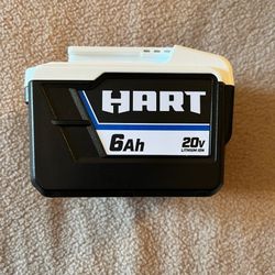Hart Brand New 6 Ah Battery,! 