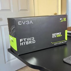 EVGA 1080ti FTW3 HYBRID