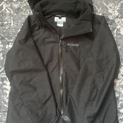 NEW - XL//No Tags / Men’s Columbia Interchange, Waterproof, Breathable Jacket W Omni-tech. Beautiful jacket see pictures below must see in person.