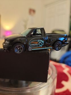 Hot Wheels Black Pickup Truck Die-Cast