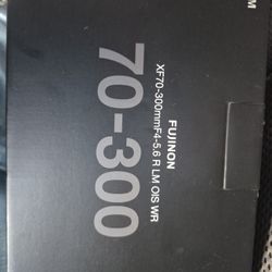 Brand New FUJIFILM  FujinonXF70-300mmF4-5.6 R  LM OIS WR IN THE BOX FOR SALE