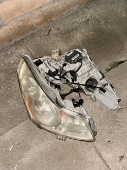 G35 stock oem headlights