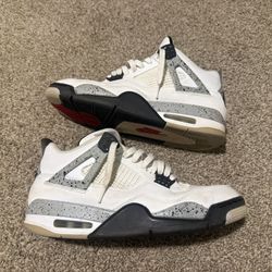 Air Jordan White Cement 4 2016 Size 10.5