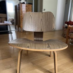 Design Within Reach Eames-esque Molded Plywood Lounge Chair Wood Base (LCW)